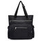 Casual Women Nylon Large Capacity Waterproof Handbag Shoulder Bag  - Black