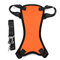 M Size Air Mesh Puppy Pet Dog Car Harness and Seatbelt Clip Lead Safety for Dogs Travel - Orange