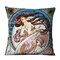 1 PC Pillow Case Linen Gallery Muxia Beautiful Girl Pillow Cushion Cover Throw Pillow Cover Home Car Supplies - #4