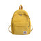 Backpack Female New Fashion Ins Wind Bag Female High School College Girl Small Fresh Backpack - Yellow