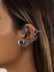 1 PC Trendy Vintage Entwined Rose Shape Alloy Stud Earring - #01