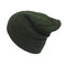 Women Mens Solid Woolen Knit Beanie Cap Ear Protection Windproof Fashion Warm Hat  - #7