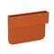 Car Seat Gap Storage Box Leather Car Catcher Box Seat Gap Slit Storage Pocket Organizer Coin Box - Brown