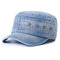 Men Vogue Cotton Flat Cap Sunshade Casual Outdoors Simple Adjustable Hat - 2