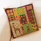 Capa de almofada de linho de algodão de estilo folclórico criativo Decoração de sofá doméstico Soft Fronha de fronha - #1