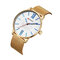 CURREN Relógio Luxuoso Impermeável Ultra-Fino Masculino - # 03