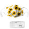 PM2.5 7-piece Gasket Daisy Gasket Sunflower Print Anti-fog Dust-proof Masks - #01