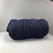 500g分厚い糸DIY編み厚い毛布粗糸くずの出ない機械洗えるスローかぎ針編み糸 - ブラック