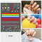 3D Stereo Colorful Waterproof Nail Art Stickers Rainbow Fried Egg Phototherapy Nail Decals - 2