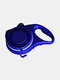Four-in-one Dog Leash Water Bottle Bowl Garbage Bag Hook Portable Design Outdoot Pet Supplies - Blue