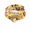 Bohemian Crystal Multi-Layer Bracelet Retro Style Agate Bracelet For Women - Yellow