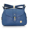 MYSTON Women Casual Zipper Crossbody Bag Ladies Elegant Shoulder Bag - Blue