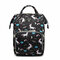 Unicorn Mummy Bag Backpack Large-capacity Fashion Baby Bag Out Bag - #1
