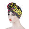 Women's Headscarf Hat Beanie Suit Flower Hooded Hat - #04