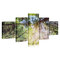 5Pcs Modern Unframed Canva Painting Panel Wall Art Wall Picture Decorative Home Decor - Forest