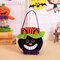 Halloween Children's Candy Tote Bag Witch Pumpkin Drawstring Party Dress Up Props - #3