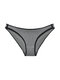 Cotton Low Rise Hip Lifting Soft Breathable Panties - Grey