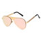 Men Wild HD Anti-UV Metal Matt Sunglasses - Pink