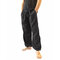 Mens Casual Baggy Harem Pants Solid Color Loose Wide Leg Pants Comfy Yoga Pants - Black