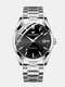 Fashion Men Business Style Full Steel Watch Luminous Display Automatic Mechanical Watch - #03