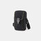 Men Waterproof 6.5 Inch Phone Holder Tactical Outdoor Phone Bag Waist Belt Bag Crossbody Bag - Black 1