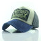 Men Washed Cotton Baseball Cap Outdoor Sunshade Adjustable Hats - #02