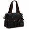 Ekphero Men Women Casual Canvas Multi-Pocket Portable Handbags Pillow  Crossbody Bag - Black
