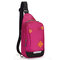 Nylon Casual Chest Bag Crossbody Bag Sports Sling Bag Shoulder Bags For Women Men - Rose