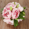 Simulation Peony Artificial Colorful Flower Wedding Party Home Cafe Decorations - Pink
