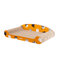 Apontador de papel ondulado para gato Padrão simples com sofá-cama traseiro Suprimentos para animais de estimação - #2