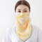 Sunscreen Scarf Outdoor Breathable Riding Face Mask Summer Quick-drying Printing Neck Mask  - 02