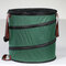 87L Reusable Portable Gardening Bag Yard Leaf Tool Storage Laundry Trash Bag Tool Bags - Green