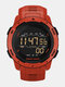 Mars Alarm Pedometer Countdown Sport Watch 50M Waterproof Multifunction Digital Watch - Red