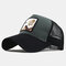 Animal Embroidered Net Hat Hip-hop Baseball Caps - #07