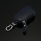 Big Capacity Key Bag Genuine Leather Solid Car Key Case For Men - Navy Blue