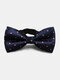 Men Dacron Dot Striped Cashew Flowers Pattern Jacquard Bowknot Formal Suit Banquet Bow Tie - #10