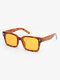 यूनिसेक्स फुल स्क्वायर फ्रेम HD एंटी-यूवी आउटडोर सनशेड फैशन धूप का चश्मा - #03