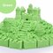 500g Educational Sand 7Colors Polymer Clay Amazing DIY Indoor Playing Sand Children Toys Mars Space Sand - Green