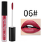 Waterproof Matte Velvet Liquid Lip Gloss Long Lasting 12 Colors Lips For Women - 06