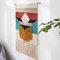 Hanging Cloth Tassel Tapestry  Hand-woven Tassel Hanging Art Tassel Tapestry - #2
