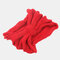Women Weave Knit Crochet Handmade Woolen Knot Turban Hairband Headband Headwrap - Red