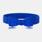 Women Elastic Band Bow Super Wide Waist Hang Buckle Belt Dress Accessories - Blue