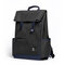Women Canvas Casual Patchwork Backpack From MI JIA - Black