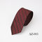 Men's Diverse Tie With Solid Plaid Striped Tie Classic And Fashion Style Ties - 03