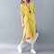 Season Loose Fashion Irregular Dress Casual Slim Simple Large Size Women's Skirt - Yellow