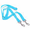 Polyester Duplex Double Dog Coupler Twin Lead 2 Way Two Pet Walking Leash Safety - Blue