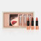 3 Colors Matte Lipstick Set Nude Moisturizer Smooth Lasting Waterproof Lip Stick Makeup Gift Set - 01