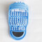 Bathroom Slippers Brush Massage Bath Shoes Foot Brush Bath Slippers Foot Rub Slippers - #01