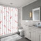 1 Set Bathroom Non-Slip Pedestal Rug Lid Toilet Cover Bath Mat Curtain & Hooks - #2