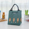 Insulation Waterproof Lunch Bag for Women - Dark Gray